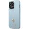 Guess Saffiano 4G Small Metal Logo Case for iPhone 13 Pro / 13 - Blue - Apple Cases - Cases - Techbox