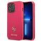 Guess Saffiano 4G Small Metal Logo case for iPhone 13 Pro / 13 - pink - Apple Cases - Cases - Techbox