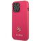 Guess Saffiano 4G Small Metal Logo case for iPhone 13 Pro / 13 - pink - Apple Cases - Cases - Techbox