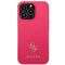 Guess Saffiano 4G Small Metal Logo case for iPhone 13 Pro / 13 - pink - Apple Cases - Cases - Techbox