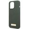 Guess Silicone Logo Plate MagSafe case for iPhone 13 Pro / iPhone 13 - green | Techbox