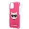 Karl Lagerfeld Choupette Head case for iPhone 13 - fuchsia - Uncategorized Cases (2) - Cases - Techbox