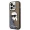 Karl Lagerfeld KLHCP14LLNKHCK iPhone 14 Pro 6.1" black/black hardcase Glitter Karl Head - Apple Cases - Cases - Techbox