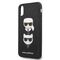 Karl Lagerfeld Saffiano Karl&amp;Choupette Head case for iPhone XS Max - black - Uncategorized Cases (2) - Cases - Techbox