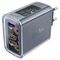 Acefast charger GaN 65W 3 ports (1xUSB, 2xUSB C) green (A45) - Travel Chargers - Smartphone Chargers - Techbox