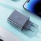 Acefast charger GaN 65W 3 ports (1xUSB, 2xUSB C) green (A45) - Travel Chargers - Smartphone Chargers - Techbox