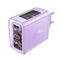 Acefast charger GaN 65W 3 ports (1xUSB, 2xUSB C) purple (A45) - Travel Chargers - Smartphone Chargers - Techbox