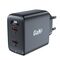 Fast charger GaN 35W PD 2x USB C Acefast A49 - black - Travel Chargers - Smartphone Chargers - Techbox