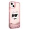 Karl Lagerfeld Glitter Choupette Head case for iPhone 14 Plus - pink - Apple Cases - Cases - Techbox