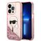 Karl Lagerfeld Glitter Karl's Head case for iPhone 14 Pro Max - pink - Apple Cases - Cases - Techbox