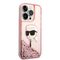 Karl Lagerfeld Glitter Karl's Head case for iPhone 14 Pro Max - pink - Apple Cases - Cases - Techbox