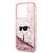 Karl Lagerfeld Glitter Karl's Head case for iPhone 14 Pro Max - pink - Apple Cases - Cases - Techbox