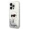 Karl Lagerfeld Glitter Karl's Head case for iPhone 14 Pro Max - silver | Techbox