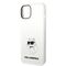 Karl Lagerfeld Silicone Choupette case for iPhone 14 Plus - white | Techbox