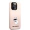 Karl Lagerfeld Silicone Choupette case for iPhone 14 Pro Max - pink - Apple Cases - Cases - Techbox