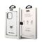 Karl Lagerfeld Silicone Choupette case for iPhone 14 Pro Max - white | Techbox