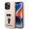Karl Lagerfeld Silicone Ikonik case for iPhone 14 Pro Max - pink - Apple Cases - Cases - Techbox