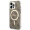 Set Guess GUBPP13LH4EACSW Case+ Charger iPhone 13 Pro brown/brown hard case 4G Print MagSafe | Techbox
