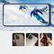 Clear 3in1 case for Samsung Galaxy S23+ silicone cover with frame blue - Samsung Cases - Cases - Techbox