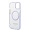 Guess GUHMP14SHTCMU iPhone 14 6.1" purple/purple hard case Gold Outline Translucent MagSafe | Techbox
