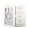 Guess GUHMP14SHTCMU iPhone 14 6.1" purple/purple hard case Gold Outline Translucent MagSafe | Techbox
