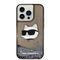 Karl Lagerfeld KLHCP14LLNCHCK iPhone 14 Pro 6.1" black/black hardcase Glitter Choupette Head | Techbox