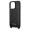 Karl Lagerfeld KLHCP14LSTMMK iPhone 14 Pro 6.1" hardcase black/black Monogram Plaque Logo Strap | Techbox