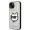Karl Lagerfeld KLHCP14MG2CPS iPhone 14 Plus 6.7" silver/silver hardcase Glitter Choupette Patch | Techbox