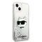 Karl Lagerfeld KLHCP14MLNHCCS iPhone 14 Plus 6.7" silver/silver hardcase Glitter Choupette Head - Apple Cases - Cases - Techbox