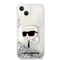 Karl Lagerfeld KLHCP14MLNKHCH iPhone 14 Plus 6.7" silver/silver hardcase Glitter Karl Head - Apple Cases - Cases - Techbox