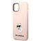 Karl Lagerfeld KLHCP14MSNCHBCP iPhone 14 Plus 6.7" hardcase pink/pink Silicone Choupette - Apple Cases - Cases - Techbox