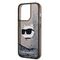 Karl Lagerfeld KLHCP14XLNCHCK iPhone 14 Pro Max 6.7" black/black hardcase Glitter Choupette Head - Apple Cases - Cases - Techbox