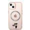 Karl Lagerfeld KLHMP14MHNKCIP iPhone 14 Plus 6.7" hardcase pink/pink Iconic Karl&amp;Choupette Magsafe | Techbox