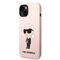 Karl Lagerfeld KLHMP14MSNIKBCP iPhone 14 Plus 6.7" hardcase pink/pink Silicone Ikonik Magsafe - Apple Cases - Cases - Techbox