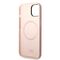 Karl Lagerfeld KLHMP14MSNIKBCP iPhone 14 Plus 6.7" hardcase pink/pink Silicone Ikonik Magsafe - Apple Cases - Cases - Techbox