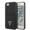 Guess GUHCI8PSATPK iPhone 7/8 SE 2020 / SE 2022 hardcase black/black hardcase Saffiano Triangle Logo Cardslot - Uncategorized Cases (2) - Cases - Techbox