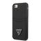Guess GUHCI8PSATPK iPhone 7/8 SE 2020 / SE 2022 hardcase black/black hardcase Saffiano Triangle Logo Cardslot - Uncategorized Cases (2) - Cases - Techbox