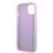 Guess GUHCP13SPS4MU iPhone 13 mini 5.4" purple/purple hardcase Saffiano 4G Small Metal Logo | Techbox