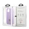 Guess GUHCP13SPS4MU iPhone 13 mini 5.4" purple/purple hardcase Saffiano 4G Small Metal Logo | Techbox