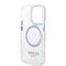 Guess GUHMP14XHTRMB iPhone 14 Pro Max 6.7" blue/blue hard case Metal Outline Magsafe - Apple Cases - Cases - Techbox