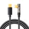 Joyroom Angled Lightning cable - USB C for fast charging and data transfer 20W 1.2 m black (S-CL020A6) - Cables & Adapters - Cables & Accessories - Techbox