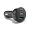 Joyroom car charger 70W with 3 ports: USB, 2 x USB C black (JR-CL26) | Techbox