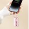 Joyroom mini powerbank 10000mAh Colorful Series 22.5W with 2 built-in USB C and Lightning cables pink (JR-L012) | Techbox