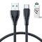 Joyroom USB - USB C 3A cable Surpass Series for fast charging and data transfer 1.2 m black (S-UC027A11) - Cables & Adapters - Cables & Accessories - Techbox