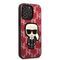 Karl Lagerfeld KLHCP13LPMNIKPI iPhone 13 Pro / 13 6.1" hardcase red/red Monogram Ikonik Patch - Apple Cases - Cases - Techbox