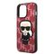 Karl Lagerfeld KLHCP13LPMNIKPI iPhone 13 Pro / 13 6.1" hardcase red/red Monogram Ikonik Patch - Apple Cases - Cases - Techbox