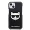 Karl Lagerfeld KLHCP13STPECK iPhone 13 mini 5.4" hardcase black/black Choupette Head | Techbox