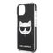 Karl Lagerfeld KLHCP13STPECK iPhone 13 mini 5.4" hardcase black/black Choupette Head | Techbox