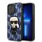 Karl Lagerfeld KLHCP13XPMNIKBL iPhone 13 Pro Max 6.7" hardcase blue/blue Monogram Ikonik Patch - Apple Cases - Cases - Techbox