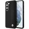 Case BMW BMHCS23M22RDPK S23+ S916 black/black hardcase Leather Textured &amp; Stripe | Techbox